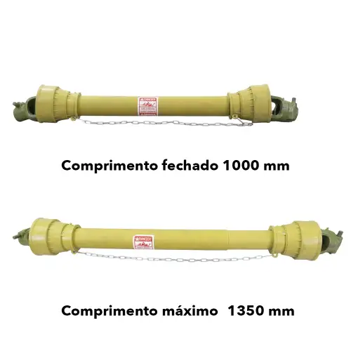Cardan p/Trator Donker´s T4-100 c/Fusível 